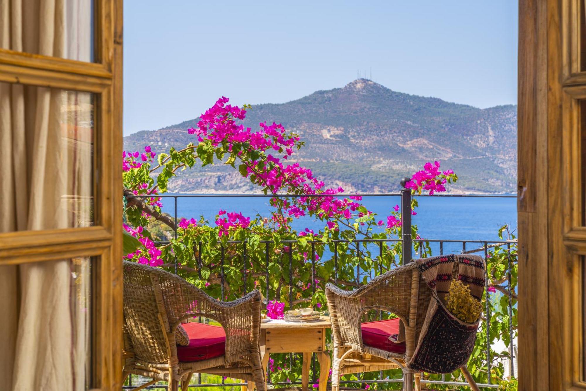 Fidanka Hotel Kalkan Exteriör bild