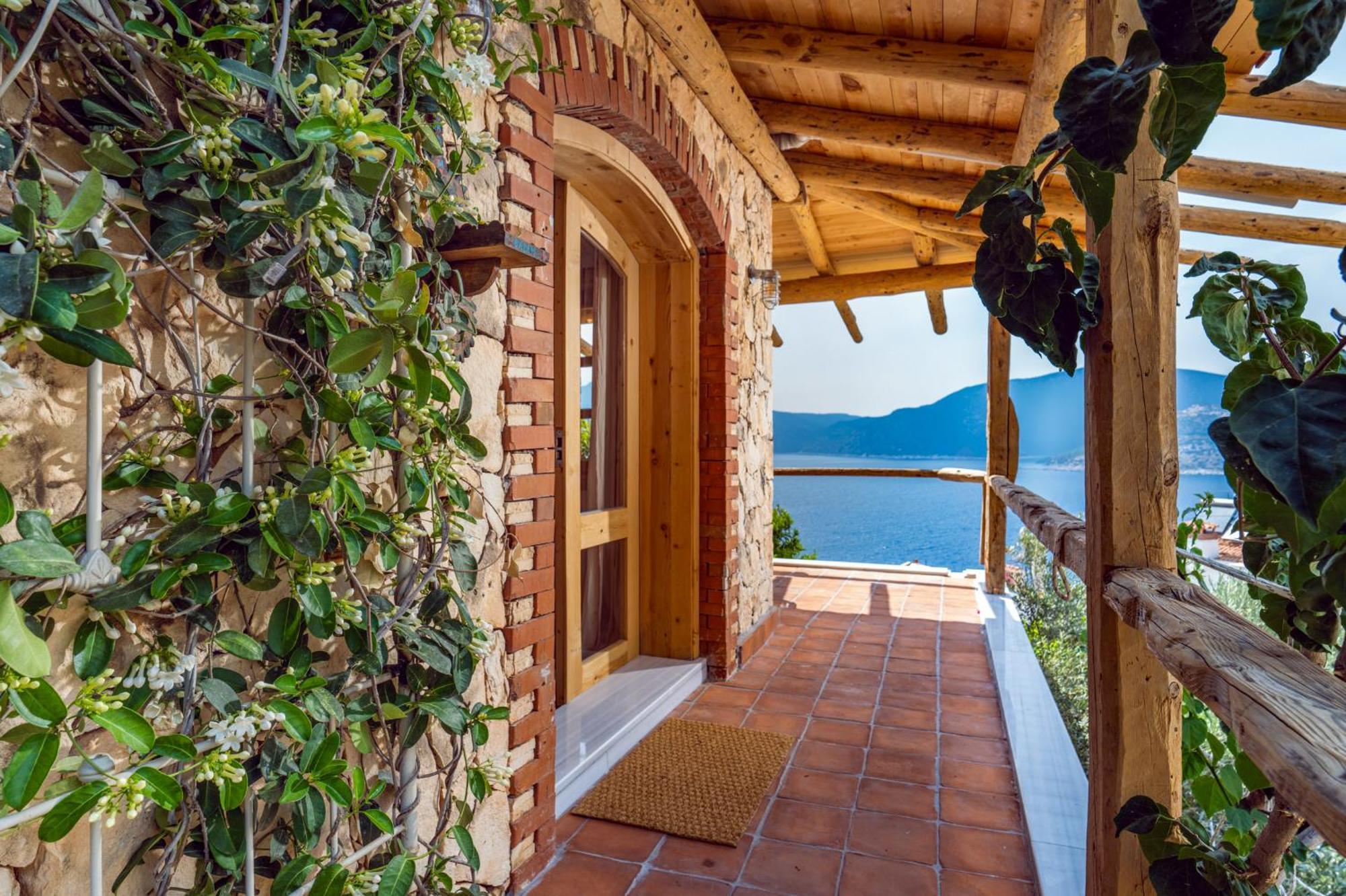 Fidanka Hotel Kalkan Exteriör bild