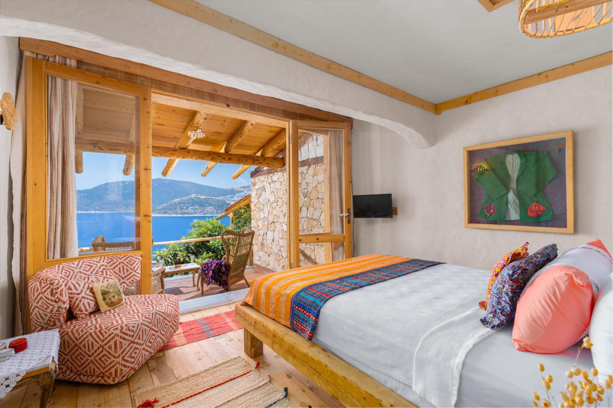 Fidanka Hotel Kalkan Exteriör bild