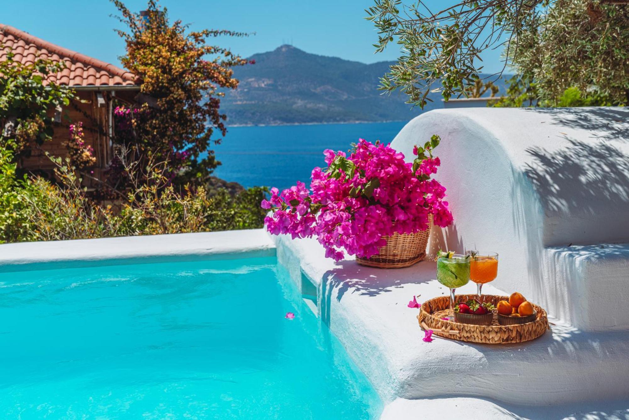Fidanka Hotel Kalkan Exteriör bild