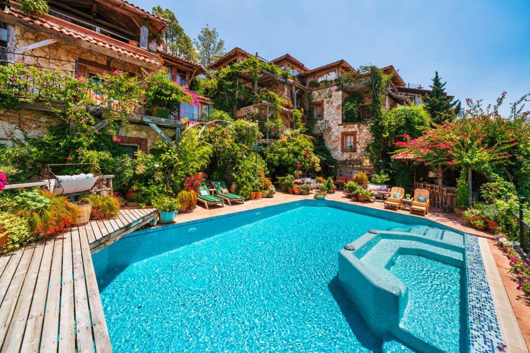 Fidanka Hotel Kalkan Exteriör bild