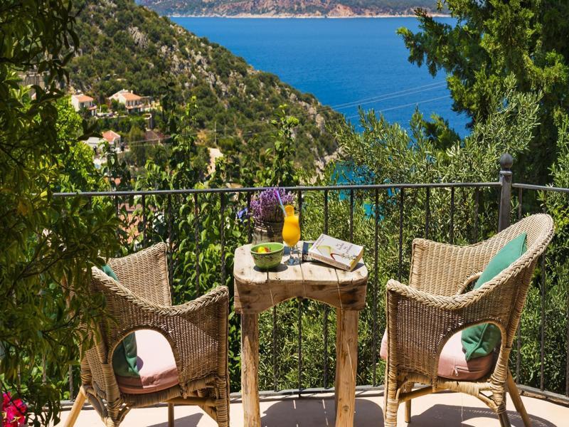 Fidanka Hotel Kalkan Exteriör bild